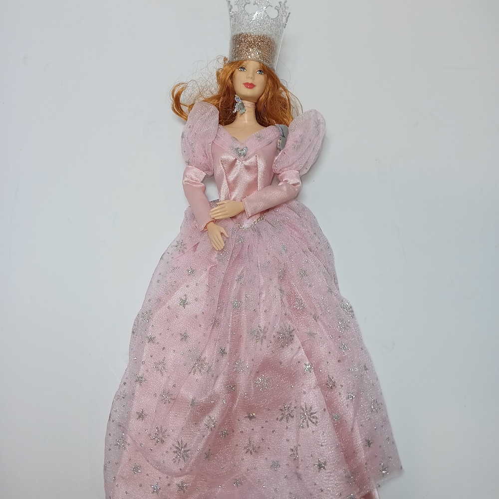 Wizard Of Oz The Good Witch Elegant Pink Princess Doll with Silver Crown